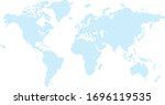 a world map background made of... | Shutterstock .eps vector #1696119535