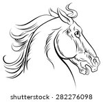 an original illustration of a... | Shutterstock . vector #282276098