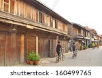 Small photo of CHIANG KHAN,LOEI - NOV 13 : Chiang Khan is is a popular tourist destination on November 13, 2012 in Chiang Karn, Loei, Thailand.