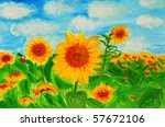 sunflower | Shutterstock . vector #57672106