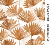 tropical vector dry palm leaves ... | Shutterstock .eps vector #1810159315