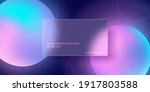 colorful fluid gradient... | Shutterstock .eps vector #1917803588