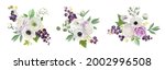 wedding bouquet floral set.... | Shutterstock .eps vector #2002996508