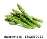 Effective boiled asparagus on...