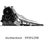 Steam Locomotive   Retro Clip...