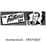 for father's day   ad header  ... | Shutterstock .eps vector #59874805
