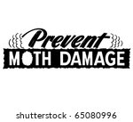 prevent moth damage   ad header ... | Shutterstock .eps vector #65080996