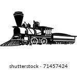 Locomotive   Retro Ad Art...