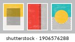 modern poster art. abstract... | Shutterstock .eps vector #1906576288