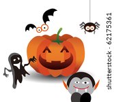 halloween graphic | Shutterstock .eps vector #62175361