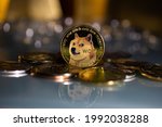 Dogecoin DOGE cryptocurrency means of payment in the financial sector