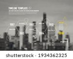 time line infographic template... | Shutterstock .eps vector #1934362325
