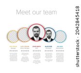 company team presentation... | Shutterstock .eps vector #2042845418