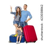Family Travel Suitcase  Child...
