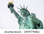 The Statue Of Liberty In New...