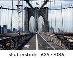 View Of The Brooklyn Bridge In...