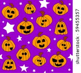 halloween seamless pattern ... | Shutterstock . vector #59455357