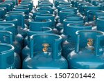 Lpg Gas Bottle Stack Ready For...