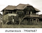 Abandoned Old House In Thailand