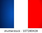 france flag. vector... | Shutterstock .eps vector #107280428