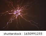 Conceptual Image Of A Neuron...