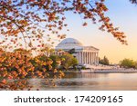 The Jefferson Memorial During...