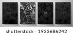 modern black cover design set.... | Shutterstock .eps vector #1933686242
