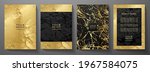 modern black and gold cover ... | Shutterstock .eps vector #1967584075