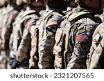 United states army. close up...