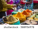 Colorful Spices Powders And...