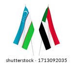 national fabric flags of... | Shutterstock . vector #1713092035