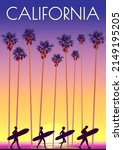 California Travel Poster....