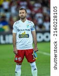 Small photo of Rio, Brazil - may 24, 2022: Horacio Calcaterra player in match between Flamengo (BRA) vs Sporting Cristal (PER) by Libertadores Cup 2022, by round of groups, in Maracana Stadium