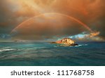 Rainbow In Hawaii Island