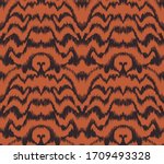 seamless floral pattern folk... | Shutterstock .eps vector #1709493328