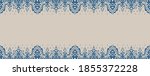 ikat seamless pattern. border... | Shutterstock .eps vector #1855372228