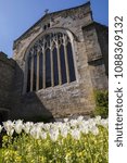 Small photo of ARUNDEL, UK - MAY 5TH 2018: A view of the beautiful Fitzalan Chapel, located in the grounds of Arundel Castle in Arundel, West Sussex, UK, on 5th May 2018.