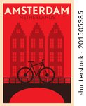 Typographic Amsterdam City...