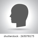 head icon | Shutterstock . vector #265078175