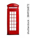 Iconic Red British Telephone...