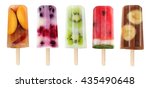 Five Assorted Fruit Popsicles...