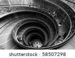 Spiraling Stairs In Vatican...