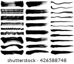 brush stroke illustrations.... | Shutterstock .eps vector #426588748