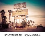 Roadside Motel Sign   Decayed...