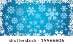 blue christmas background | Shutterstock .eps vector #19966606