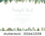 abstract agate slice frame... | Shutterstock .eps vector #2026612058