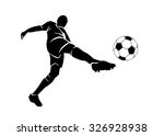 Football Player Silhouette Free Stock Photo - Public Domain Pictures