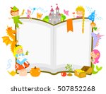 characters of fairytales around ... | Shutterstock .eps vector #507852268