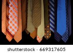 Colorful Set Of Ties