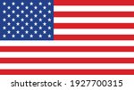 united states flag vector... | Shutterstock .eps vector #1927700315